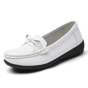 Damen-Ballerinas aus echtem Leder – Bequem und lässig