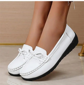 Damen-Ballerinas aus echtem Leder – Bequem und lässig