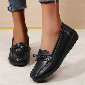 Damen-Ballerinas aus echtem Leder – Bequem und lässig