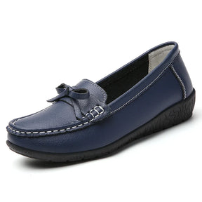Damen-Ballerinas aus echtem Leder – Bequem und lässig
